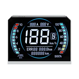Speziell geformter Auto-COG-LCD-Bildschirm FPC-Anschluss LCD-Anzeige modul Farb linien druck Segmentierter LCD-Bildschirm - Product Image 2