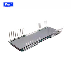 5,0 V TN LCD-Bildschirm 8-stellige 14-Segment-Anzeige Transparente LCD-Glasscheibe von - Product Image 5