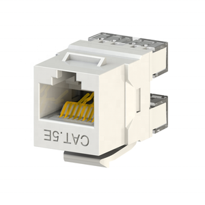 Para panel de conexión de placa frontal 180 grados UTP Cat6 Jack Keystone módulo Modular Jack Keystone Jack RJ45 módulo - Product Image 1