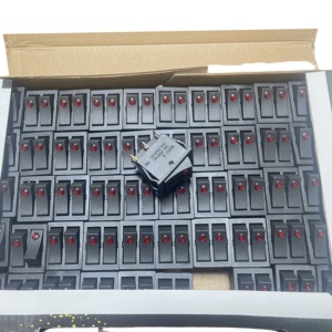 Микрокнопочный тумблер, 6 контактов, двойной глазок, 16 А, 250 В, 3 ККД - Product Image 5