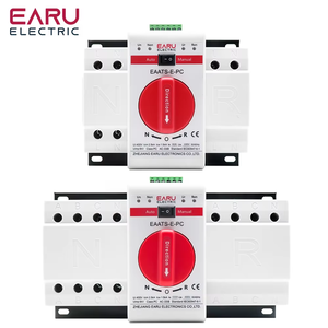ATS PV çift güç otomatik Transfer anahtarı AC220V 400V 50/60Hz tipi MCB otomatik manuel Sal anahtarları devre kesici EAATS-E-PC - Product Image 1