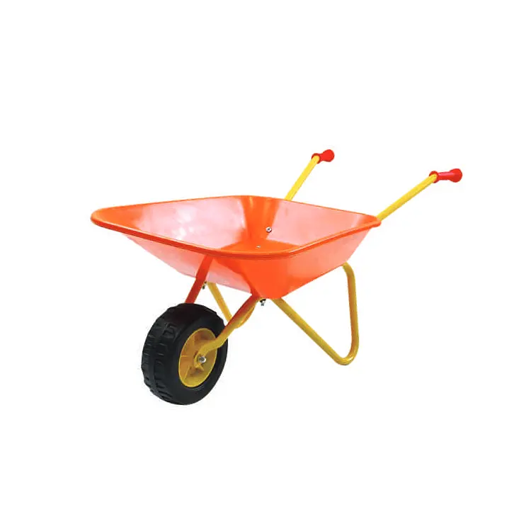 Lightweight Mini Small Metal Plastic Garden Yard Child Kids Toy Wheel Barrow Wheelbarrow