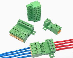 Solderless Butt 2EDGRKC-5.08 with KD Plug Plug <strong>Type</strong> <strong>Terminal</strong> <strong>Block</strong> Locking Plate <strong>Fixed</strong> air to Plug - Product Image 3