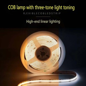 12V 24V Smart LED Lighting Strip With 576 Beads 10MM COB Full Spectrum RGBIC Colors Dimmable USB/NFC Available in 1m 5m <strong>Lengths</strong> - Product Image 3