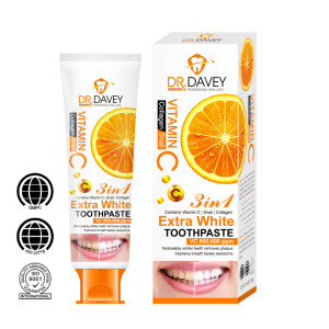 Kem Đánh Răng Trắng Dr. DAVEY 3 Trong 1 Chứa Vitamin C, Ốc Sên, Collagen Làm Trắng Răng Đáng Kể - Product Image 2