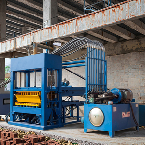 Интеллектуальный эффективный, полностью автоматический, высокотехнологичный гидравлический пресс QT5-15 кирпича, Коробка передач двигателя PLC для легкого использования цемента - Product Image 1