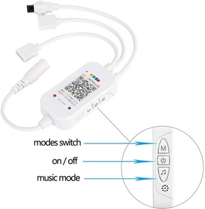 <strong>LED</strong> Strip Sound Phone Music Light 12V APP Remote Control <strong>LED</strong> <strong>RGB</strong> <strong>Controller</strong> - Product Image 2