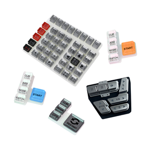Teclado PR de silicona, teclado eléctrico Canbus, tecla acrílica Multicolor con goma de silicona para teclados y teclados - Product Image 2