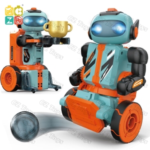 CZ buhar 3in1 elektronik yürüyüş akıllı Robot programlama kontrolü oyna futbol çekim kapmak RC Robot eğitim oyuncaklar birleştirin - Product Image 3