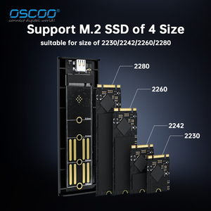 SP2 USB 3.2 M.2 M.2 SSD muhafaza 10Gbps NVMe NGFF tipi C dizüstü PC için buhar güverte - Product Image 4