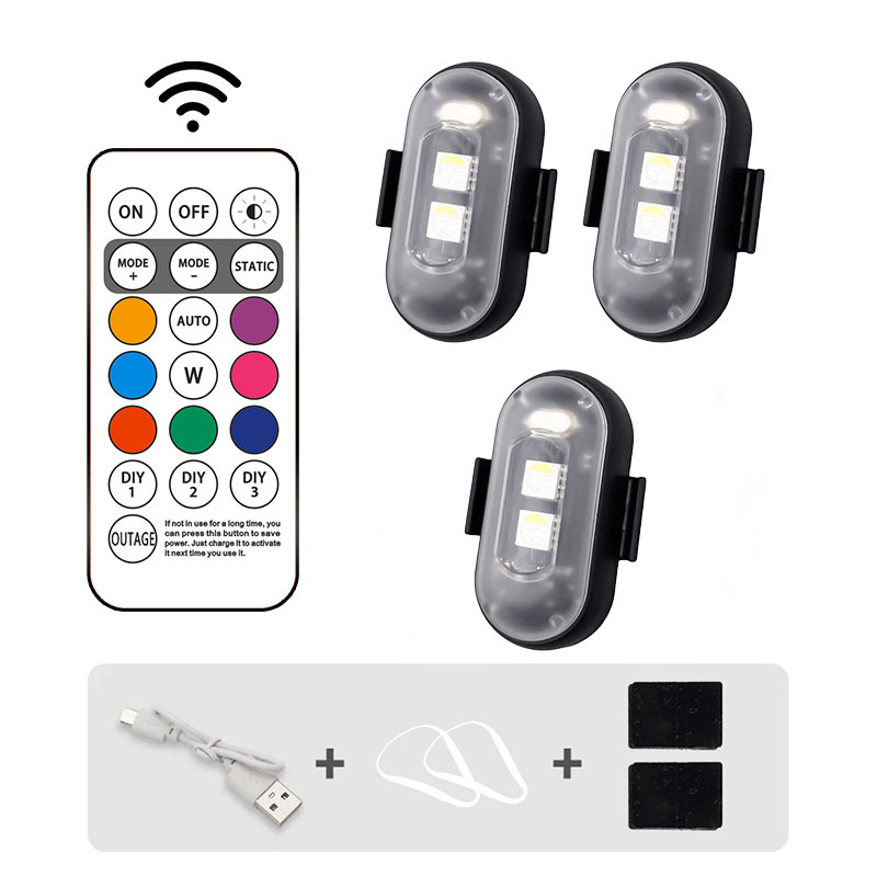 3 Lumière 1 télécommande