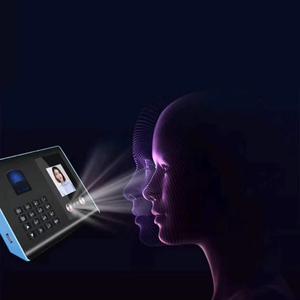 スタッフ生体認証指紋スキャナー従業員の時間出席マシンの時間レコーダーの時計の内外 - Product Image 1