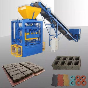 Ecological Interlocking <strong>Block</strong> <strong>Making</strong> <strong>Machine</strong> Semi <strong>Automatic</strong> Concrete Brick <strong>Making</strong> <strong>Machine</strong> - Product Image 5