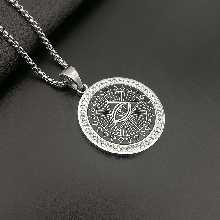 Pendentif simple en argent