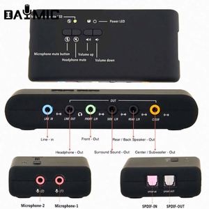 <strong>Factory</strong> Wholesale 7.1 Sound Box Card Usb 2.0 Audio Interface Pro Music <strong>Device</strong> 8 Ch <strong>Output</strong> Recording Studio Interface - Product Image 5