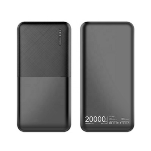 OEM徽标纤薄便携式外部电池充电器电源2 USB输出手机电源20000mah - Product Image 6