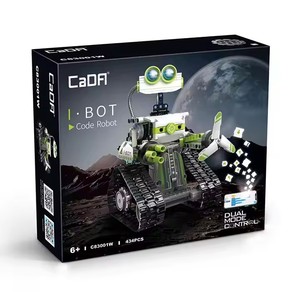 C83001w Cada Набор строительных блоков робототехнические наборы для программирования робот приложение пульт дистанционного управления образовательная головоломка Сборка Diy научная игрушка