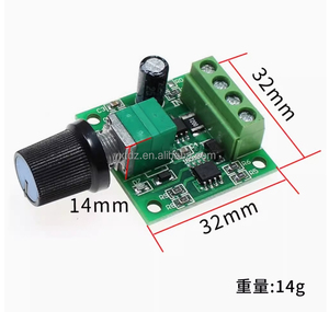 YIXINTAI DC 1,8 V 3V 5V 6V 12V 2A PWM Motor drehzahl regler Niederspannungs-Motor drehzahl regler 0 ~ 100% einstellbares Antriebs modul