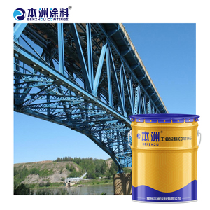 Benzhou Manufacturers Custom Surface Coating Paint Epoxy Zinc Rich Primer for Bridge Main Steel Structure