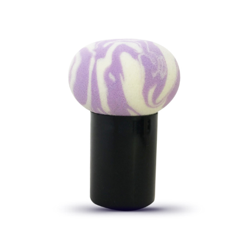 Purple + white-black border square box