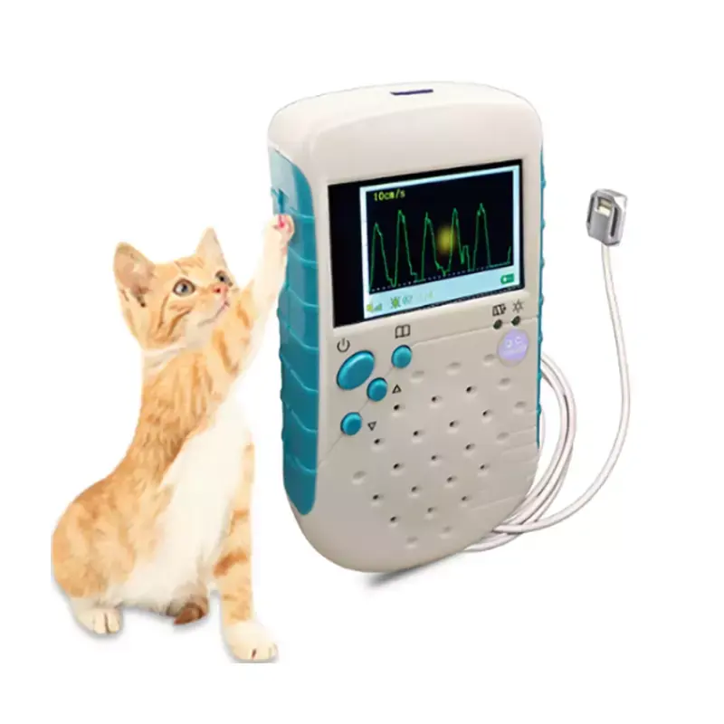 Bestman-doppler BV-520T para uso veterinario, Detector de flujo de sangre, bidireccional, portátil, lcd