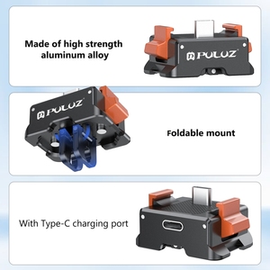 ฐานชาร์จ DJI OSMO Pocket 3 puluz Type-C ฐานชาร์จแบบปลดเร็ว - Product Image 5