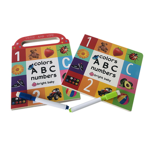 Custom Baby Interactive English Learning 100 Words <strong>Abc</strong> 123 board Children Printing <strong>Book</strong> - Product Image 6