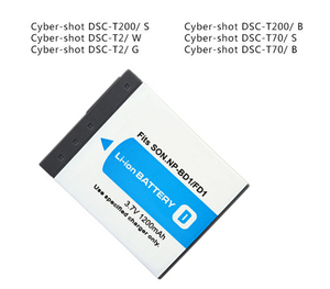 NP-BD1 NP BD1 NP-FD1 1200mAh pil için Sony dijital kamera pil DSC-T2 DSC-G3 DSC-T70 DSC-T75 DSC-T77 DSC-T200 T300 T500 - Product Image 4