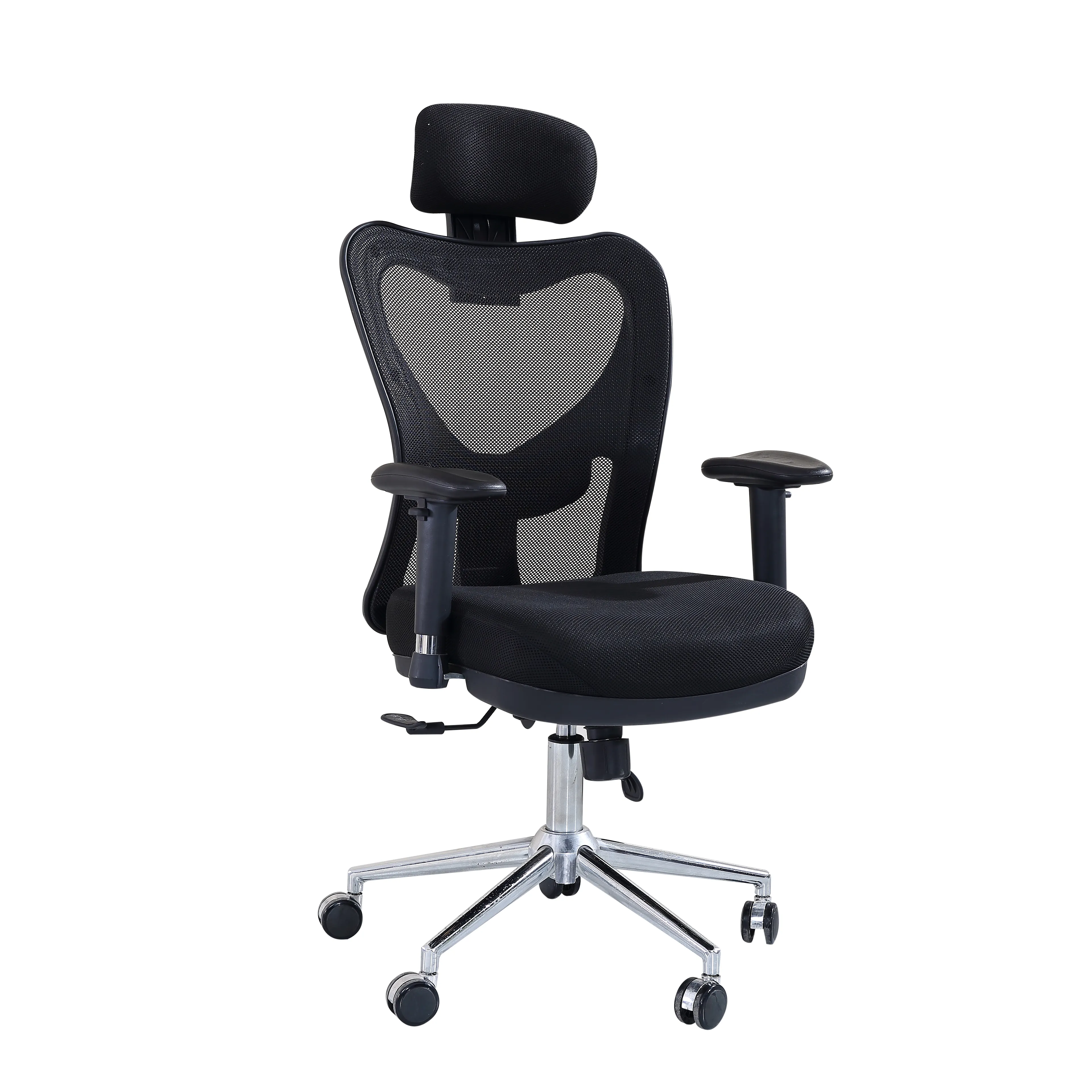 Отличный новый дизайн, удобный эргономичный Регулируемый сетчатый пластиковый синий офисный стул руководителя, низкая цена