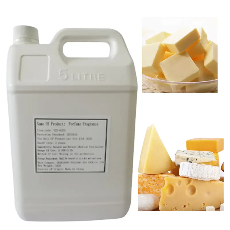 Bơ chất béo bột hương liệu chất lượng cao hương liệu thực phẩm hương vị 3 năm tổng hợp hương liệu & hương thơm hoa anh thảo 100% Vàng