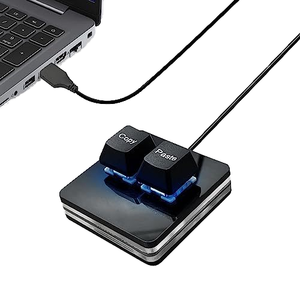 Outemu Mini Teclado USB Retroiluminado RGB Programable con 2/3/4/6 Teclas Macro Nuevo Estuche para Aplicación de Escritorio