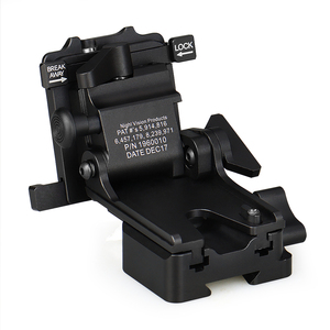 หมวกกันน็อกยุทธวิธีอะแดปเตอร์อลูมิเนียม PVS-14 NVG แขน Mount Night Vision ขอบเขต Mount สำหรับ PVS-7 PVS-15 PVS-18 PVS-21 GZ24-0237 - Product Image 4