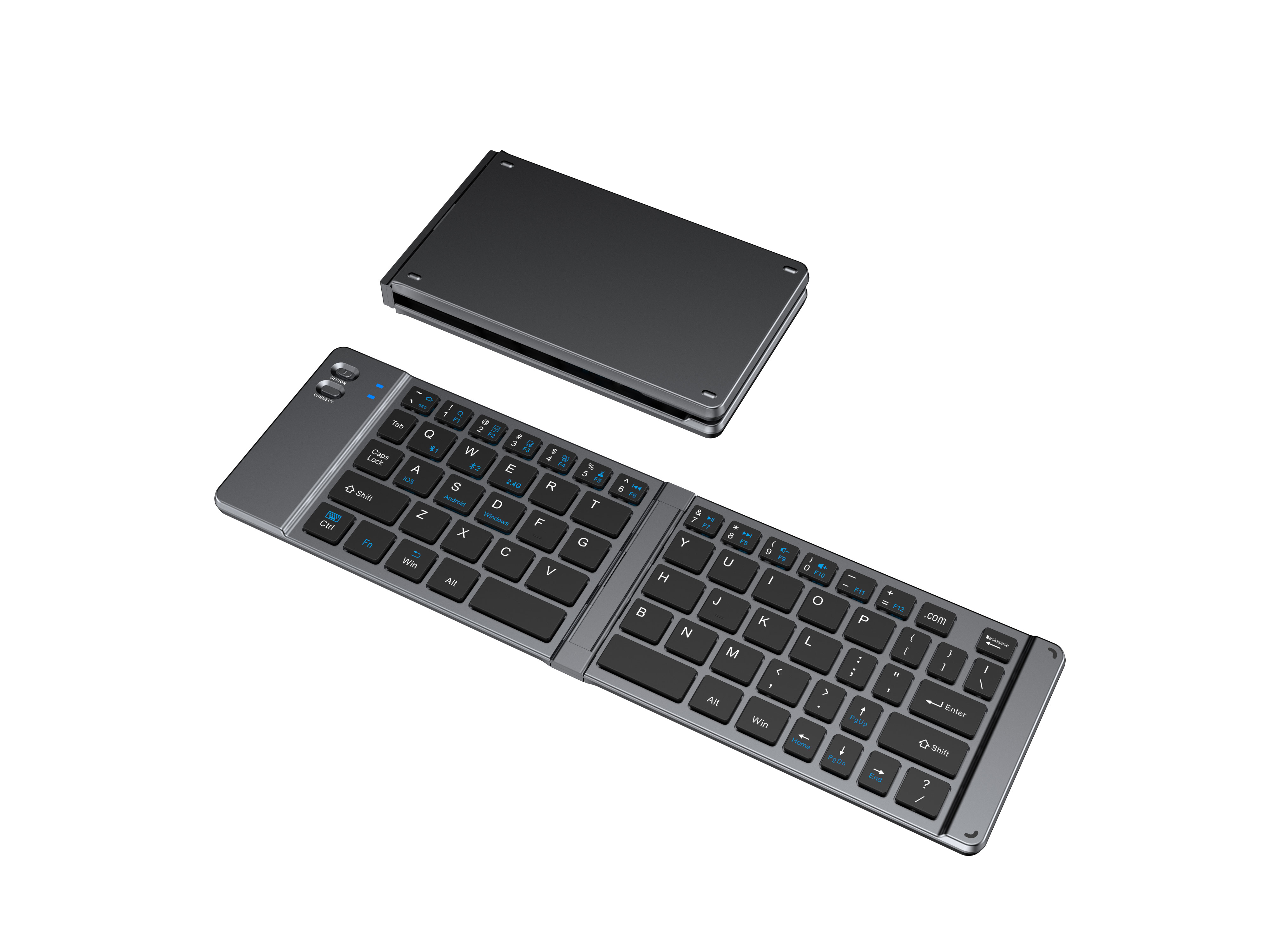 Gun color three-mode keyboard and mouse set