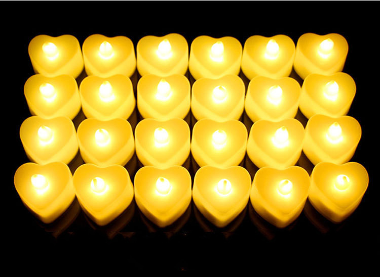 Coeur, lumière ivoire