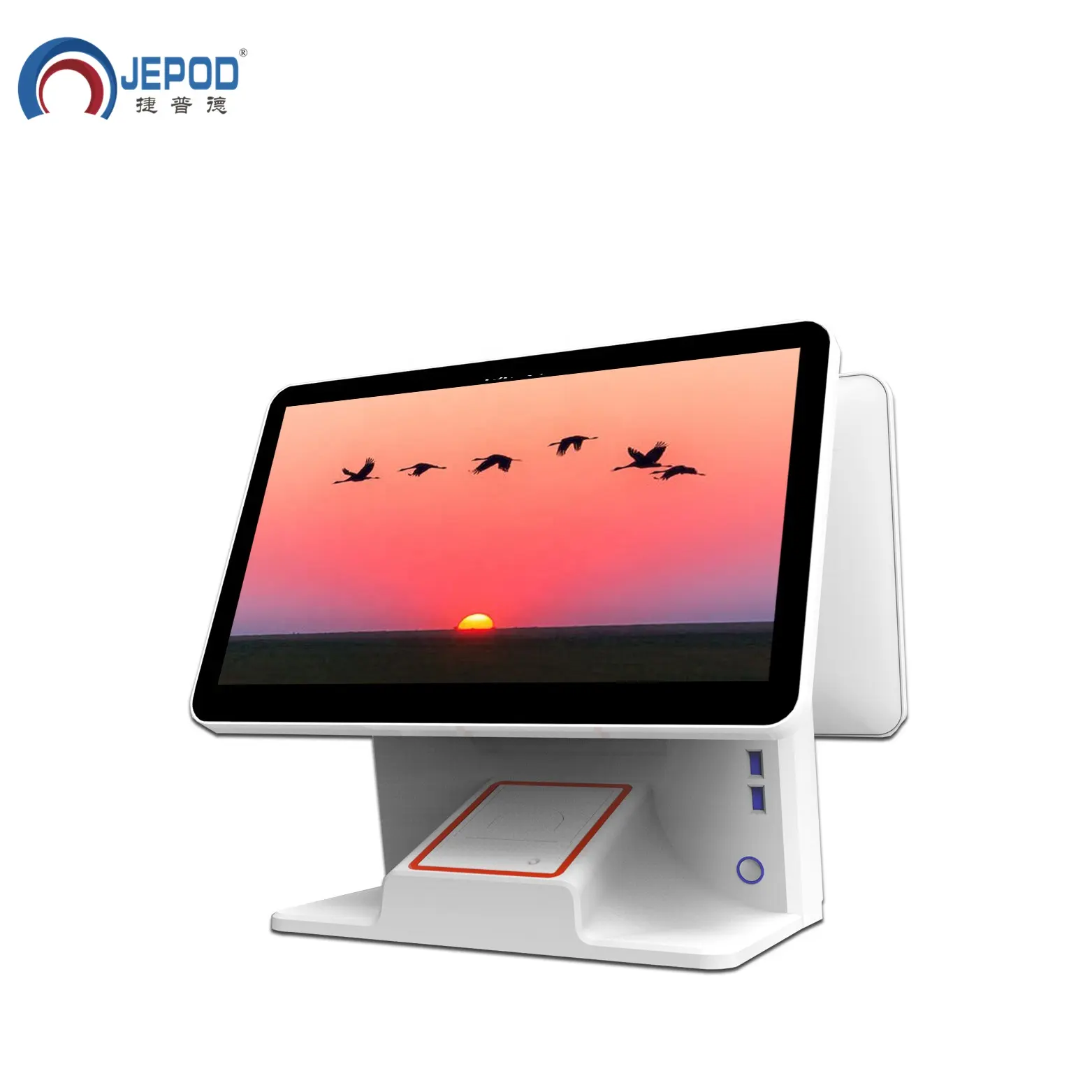 JEPOD JP-L7TS High Quality Fanless 15.6 zoll touch pos system computer/POS Systems für Retail Store