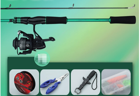Spinning reel set-deluxe edition