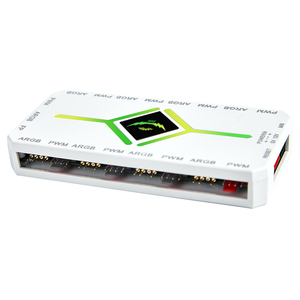 QiuzAim ARGB Controller telecomando Wireless 5 v3 Pin Shenguang sincrono PWM 4Pin Computer Desktop telaio Fan Hub RGB - Product Image 3