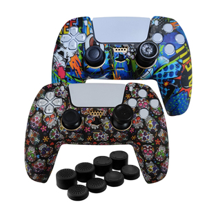 Für PS5 Game Controller Silikon hülle Schutzhülle aus weichem Gummi Shell Grip Für PS5 Gamepad Joystick Skin - Product Image 5