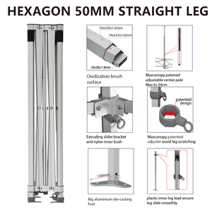 Maxcanopy防水10x1010x1510x20キャノピーアルミニウムガゼボ<span class=keywords><strong>3x3m</strong></span>ヘビーデューティーフードフェスティバルテントカスタムポップアップテント