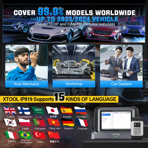 XTOOL Inplus IP919 Vollsystem-Auto diagnose tool Scanner ECU-Codierung Bidirektion ale Steuerung IMMO-Schlüssel programmierung DOIP CANFD FCA - Product Image 6