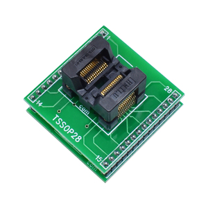 Adaptador de enchufe TSSOP28 a DIP28, TSSOP24, TSSOP20, TSSOP8, adaptador de zócalo de prueba IC, paso de 0,65mm - Product Image 3