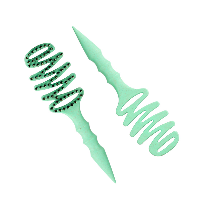 Peines para peinar el cabello verde