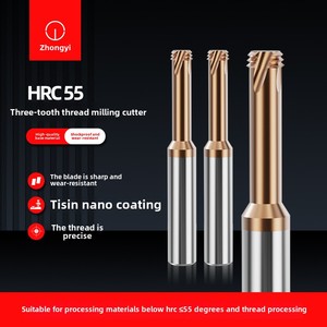 55 Degree Single Tooth Full Tooth M1.2-M20 Tungsten Steel Alloy Metric Thread <strong>Cutter</strong> for Milling Coated <strong>Cutter</strong> <strong>Cutter</strong> Milling - Product Image 6