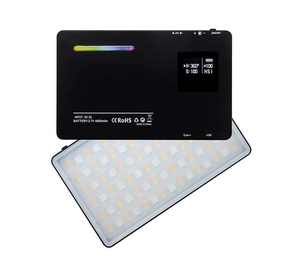 RGBビデオカメラライトカメラ用2色LEDパネル写真照明会議ゲーム用写真ライト - Product Image 1