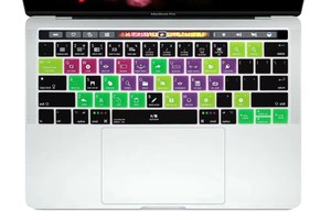 Función Teclas de atajos Protector de cubierta de teclado de silicona para Macbook Pro Air 13 14 15 16 A2681 A2442 - Product Image 3