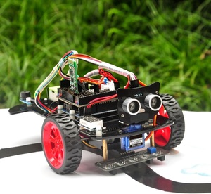 WGZX Smart Robotic Car Kit zum Erlernen der Programmierung und zum Erlernen der Erfahrung von Assembly Adults Kids