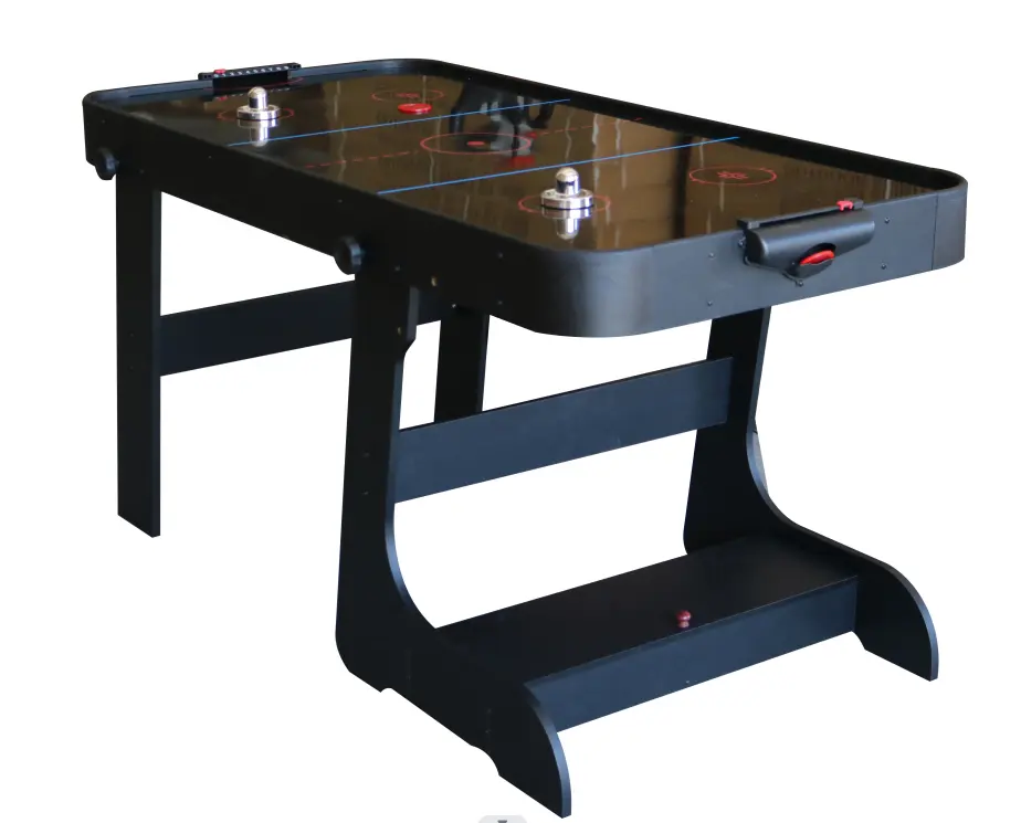 Fábrica al por mayor de 6 pies de air hockey pata de mesa plegable de hockey de mesa