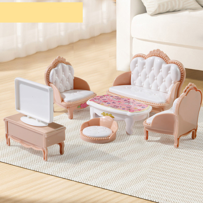 Ensemble de salon blanc