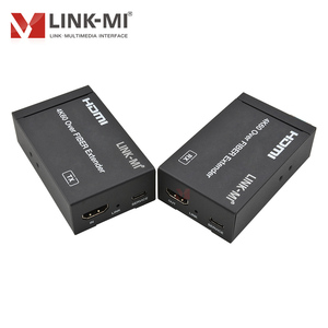 Kit extensor óptico VGA de transmisión de video HD de larga distancia Transmisor y receptor óptico para divisores y convertidores de video