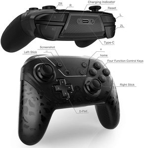 Anahtarı denetleyicisi için kablosuz Pro denetleyici anahtarı/anahtarı Lite/anahtarı ile OLED uzaktan Gamepad Joystick ayarlanabilir Turbo Vibra - Product Image 2